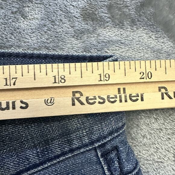 Express Jeans Mens 38x30 Blue Kingston Classic Fit Straight Leg Med Wash Denim - Picture 10 of 13